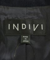 INDIVI（インディヴィ）ノーカラージャケット 紺 サイズ:40(L位) レディース/2200682492188