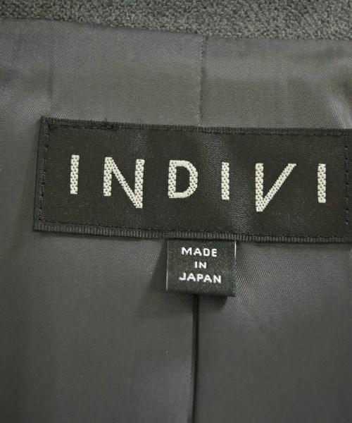 INDIVI（インディヴィ）テーラードジャケット グレー サイズ:13(XL位) レディース/2200682492225