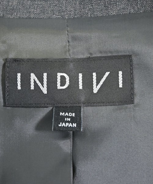 INDIVI（インディヴィ）ジャケット グレー サイズ:42(XL位) レディース/2200683476026