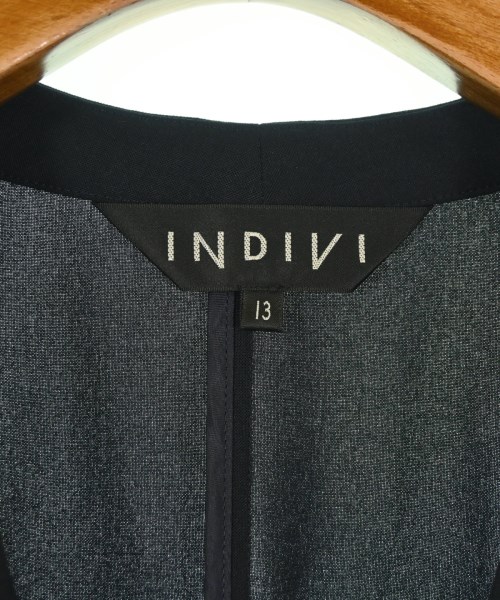 INDIVI（インディヴィ）カジュアルジャケット 紺 サイズ:13(XL位) レディース/2200683476057