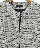 INDIVI（インディヴィ）ノーカラージャケット 白 サイズ:13(XL位) レディース/2200683476071