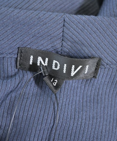 INDIVI（インディヴィ）ブラウス 紺 サイズ:13(XL位) レディース/2200683476163