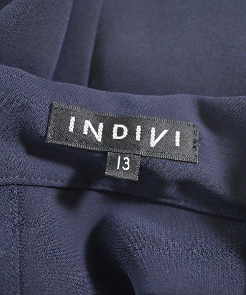 INDIVI（インディヴィ）ブラウス 紺 サイズ:13(XL位) レディース/2200683476224