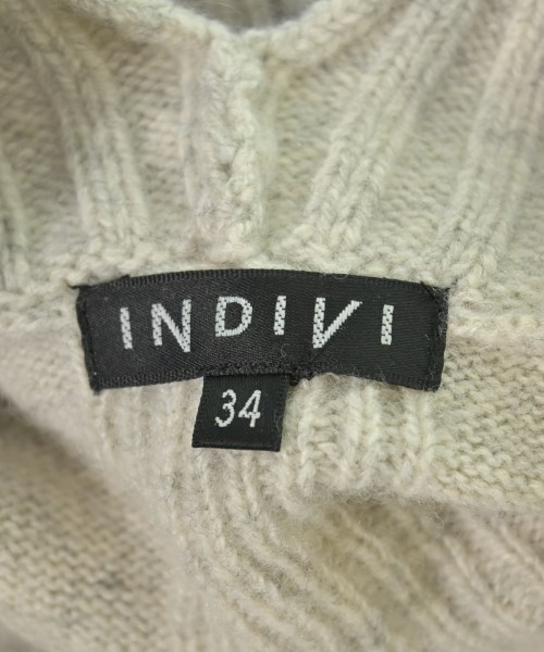 INDIVI（インディヴィ）ニット・セーター ベージュ サイズ:34(XS位) レディース/2200685333044