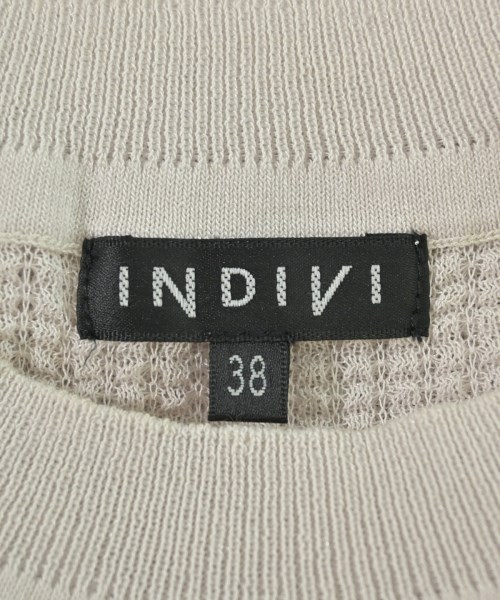 INDIVI（インディヴィ）ニット・セーター ベージュ サイズ:38(M位) レディース/2200685333051