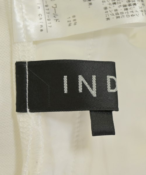 INDIVI（インディヴィ）スラックス 白 サイズ:38(M位) レディース/2200685333075