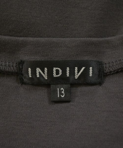 INDIVI（インディヴィ）Tシャツ・カットソー グレー サイズ:13(XL位) レディース/2200686705048
