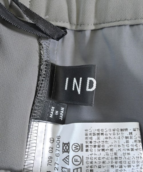 INDIVI（インディヴィ）スラックス グレー サイズ:13(XL位) レディース/2200686705086