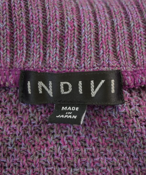 INDIVI（インディヴィ）ニット・セーター 紫 サイズ:F レディース/2200683189063