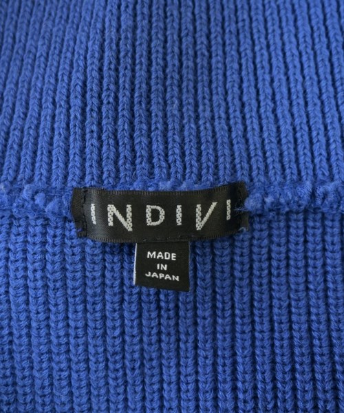 INDIVI（インディヴィ）ニット・セーター 青 サイズ:38(M位) レディース/2200683189070