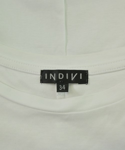 INDIVI（インディヴィ）Tシャツ・カットソー 白 サイズ:34(XS位) レディース/2200689163036