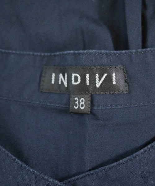 INDIVI（インディヴィ）カジュアルシャツ 紺 サイズ:38(M位) レディース/2200687625017