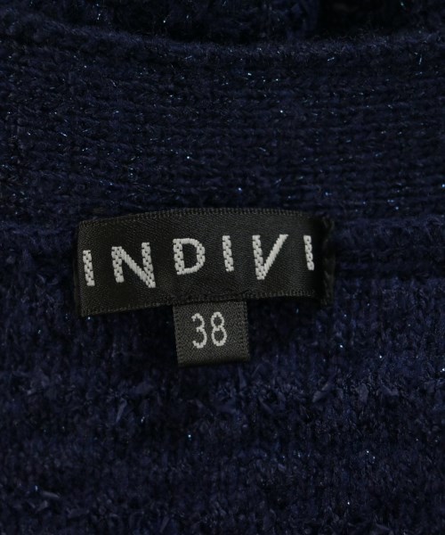 INDIVI（インディヴィ）ベスト 紺 サイズ:38(M位) レディース/2200688602079