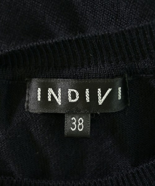 INDIVI（インディヴィ）ニット・セーター 紺 サイズ:38(M位) レディース/2200688602109