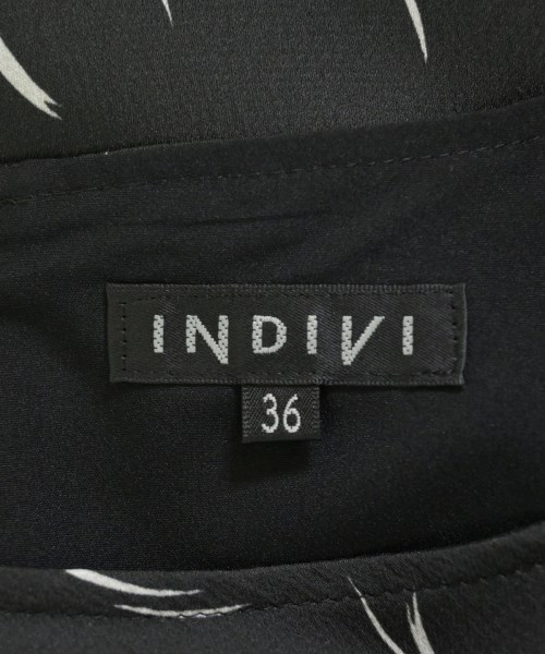 INDIVI（インディヴィ）ワンピース 黒 サイズ:36(S位) レディース/2200688602147
