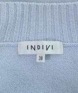 INDIVI（インディヴィ）ニット・セーター 青 サイズ:38(M位) レディース/2200693237068