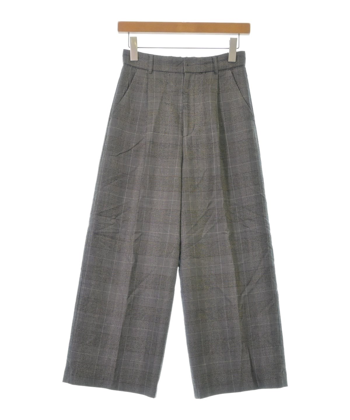 UNTITLED（アンタイトル）スラックス グレー サイズ:1(S位) レディース