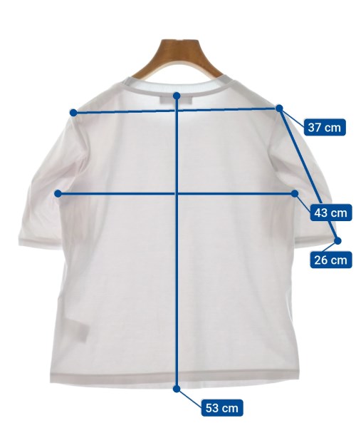 UNTITLED（アンタイトル）Tシャツ・カットソー 白 サイズ:0(XS位) レディース/2200474818301