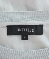 UNTITLED（アンタイトル）Tシャツ・カットソー 白 サイズ:0(XS位) レディース/2200474818301