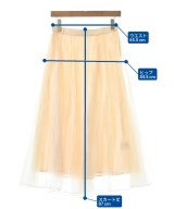 UNTITLED（アンタイトル）ロング・マキシ丈スカート ピンク サイズ:2(M位) レディース/2200633299156