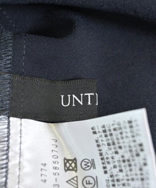 UNTITLED（アンタイトル）ワンピース 紺 サイズ:2(M位) レディース/2200633299255