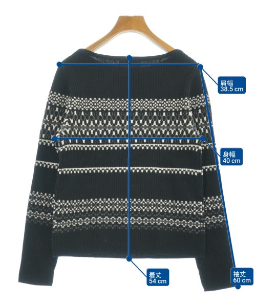 UNTITLED（アンタイトル）ニット・セーター 黒 サイズ:-(M位) レディース/2200619116088