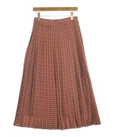 UNTITLED（アンタイトル）ロング・マキシ丈スカート 赤 サイズ:3(L位) レディース/2200619116095