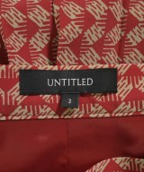UNTITLED（アンタイトル）ロング・マキシ丈スカート 赤 サイズ:3(L位) レディース/2200619116095
