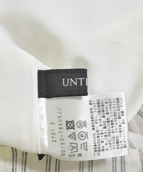 UNTITLED（アンタイトル）ロング・マキシ丈スカート 白 サイズ:2(M位) レディース/2200619116101