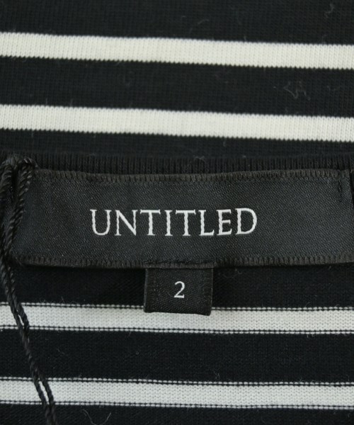 UNTITLED（アンタイトル）Tシャツ・カットソー 黒 サイズ:2(M位) レディース/2200621385021