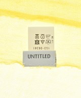 UNTITLED（アンタイトル）ストール 黄 サイズ:- レディース/2200623130087