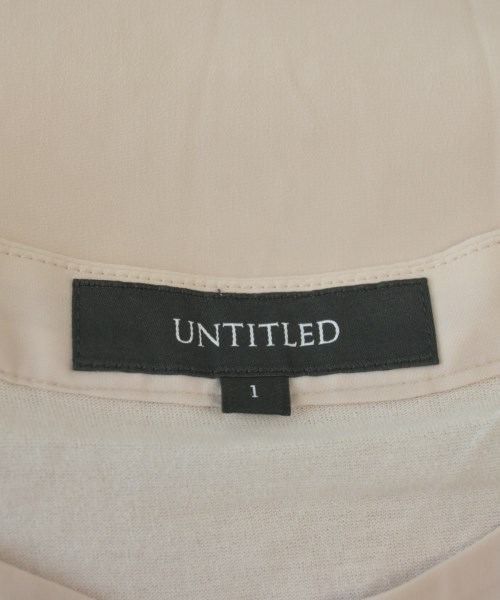 UNTITLED（アンタイトル）ブラウス ピンク サイズ:1(S位) レディース/2200622041643