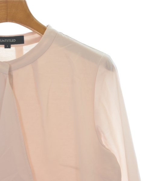 UNTITLED（アンタイトル）ブラウス ピンク サイズ:1(S位) レディース/2200622041643