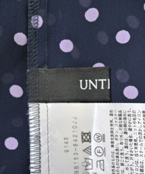 UNTITLED（アンタイトル）カジュアルシャツ 紺 サイズ:-(M位) レディース/2200619626037