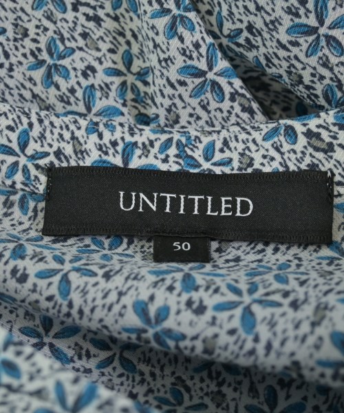 UNTITLED（アンタイトル）ブラウス 青 サイズ:F レディース/2200623309025