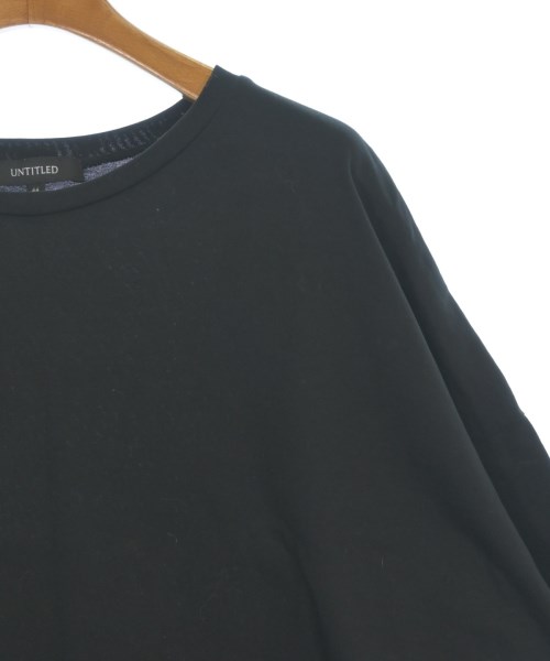 UNTITLED（アンタイトル）Tシャツ・カットソー 黒 サイズ:44(XL位) レディース/2200623309056