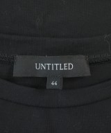 UNTITLED（アンタイトル）Tシャツ・カットソー 黒 サイズ:44(XL位) レディース/2200623309056