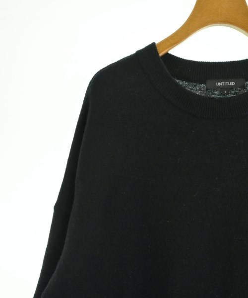 UNTITLED（アンタイトル）ワンピース 黒 サイズ:4(L位) レディース/2200635651013