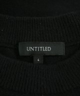 UNTITLED（アンタイトル）ワンピース 黒 サイズ:4(L位) レディース/2200635651013