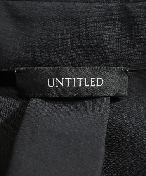 UNTITLED（アンタイトル）カジュアルシャツ 黒 サイズ:F レディース/2200635651044