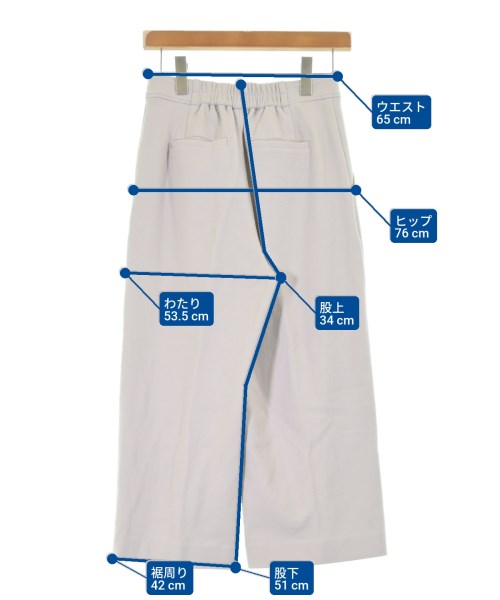 UNTITLED（アンタイトル）クロップドパンツ ベージュ サイズ:-(M位) レディース/2200636317024