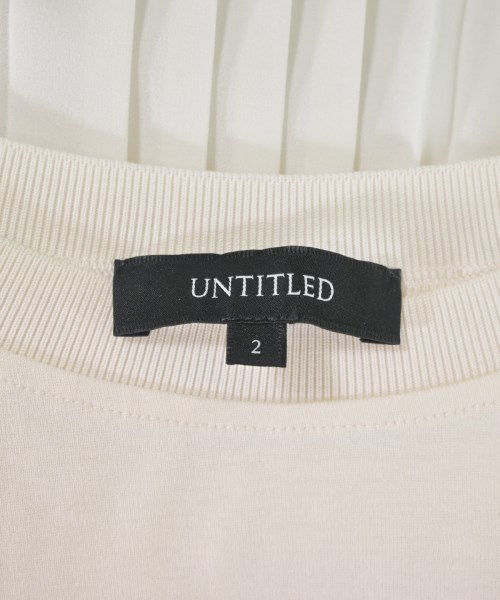 UNTITLED（アンタイトル）Tシャツ・カットソー 白 サイズ:2(M位) レディース/2200619091101
