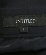 UNTITLED（アンタイトル）スラックス 紺 サイズ:2(M位) レディース/2200636904163