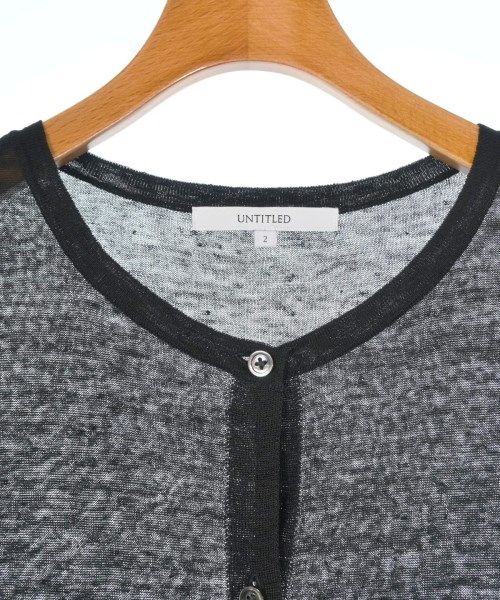 UNTITLED（アンタイトル）カーディガン 黒 サイズ:2(M位) レディース/2200622115047