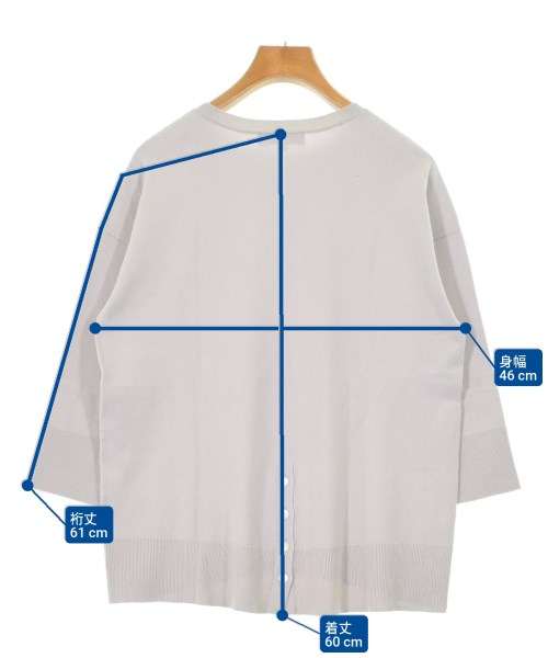 UNTITLED（アンタイトル）ニット・セーター グレー サイズ:2(M位) レディース/2200623332191