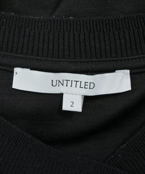 UNTITLED（アンタイトル）ワンピース 黒 サイズ:2(M位) レディース/2200623332214