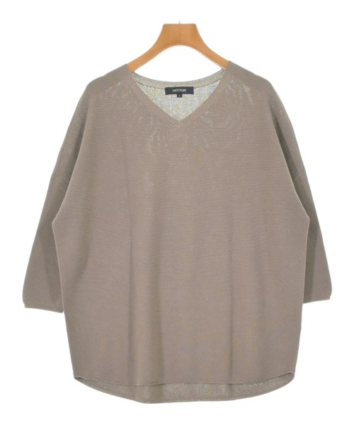 UNTITLED（アンタイトル）ニット・セーター 茶 サイズ:2(M位) レディース/2200623332221