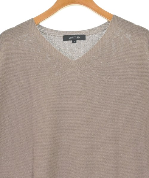 UNTITLED（アンタイトル）ニット・セーター 茶 サイズ:2(M位) レディース/2200623332221