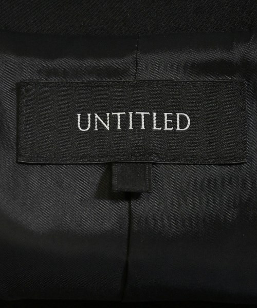 UNTITLED（アンタイトル）カジュアルジャケット 黒 サイズ:M レディース/2200622417028