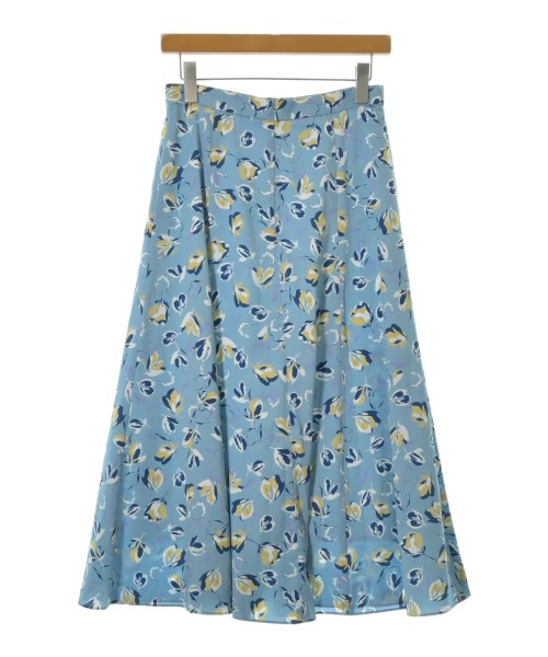 UNTITLED（アンタイトル）ロング・マキシ丈スカート 青 サイズ:2(M位) レディース/2200622417059